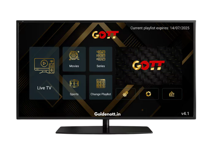 GOLDEN OTT IPTV: The Best IPTV Subscription Service in 2025